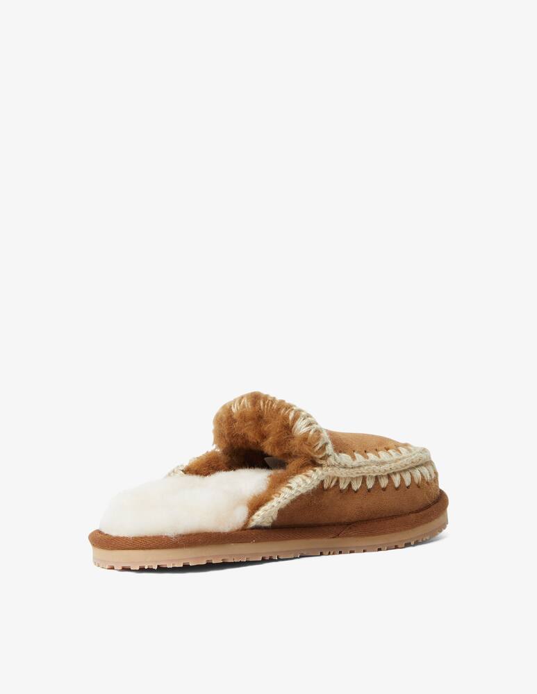 rinascente Mou Ciabattine in camoscio Eskimo