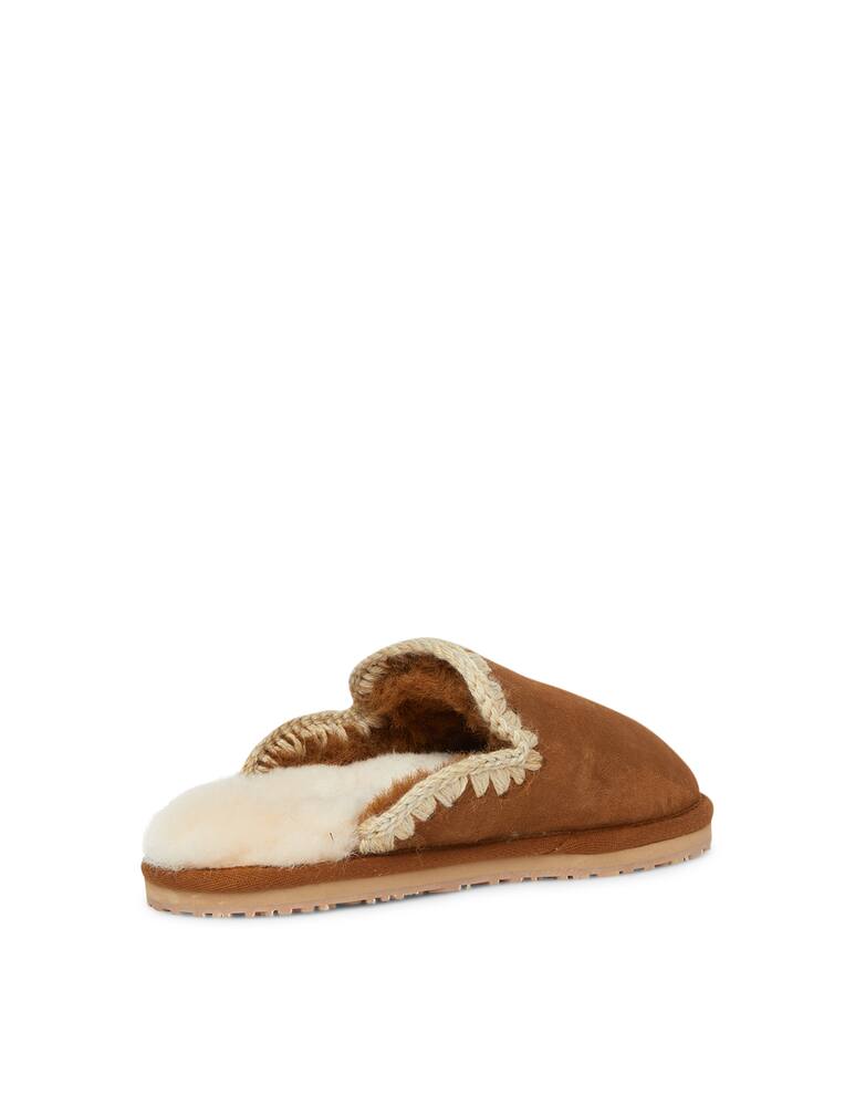 rinascente Mou Slipper Suede Eskimo Stitch