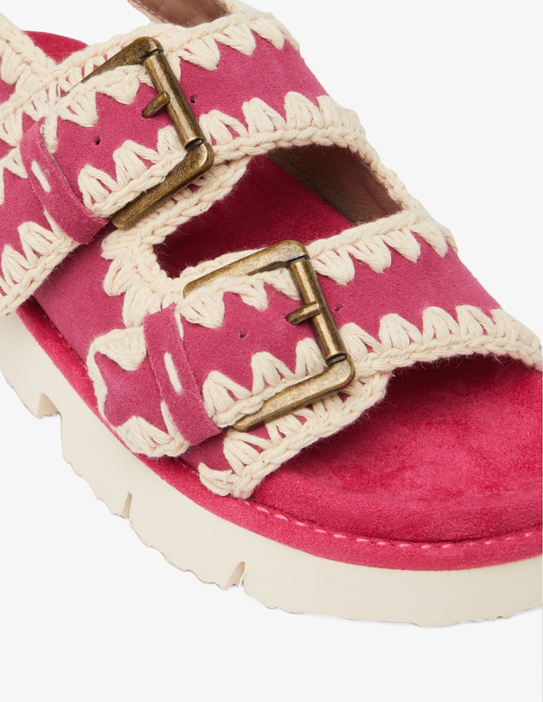 rinascente Mou Sandali scamosciati con zeppa