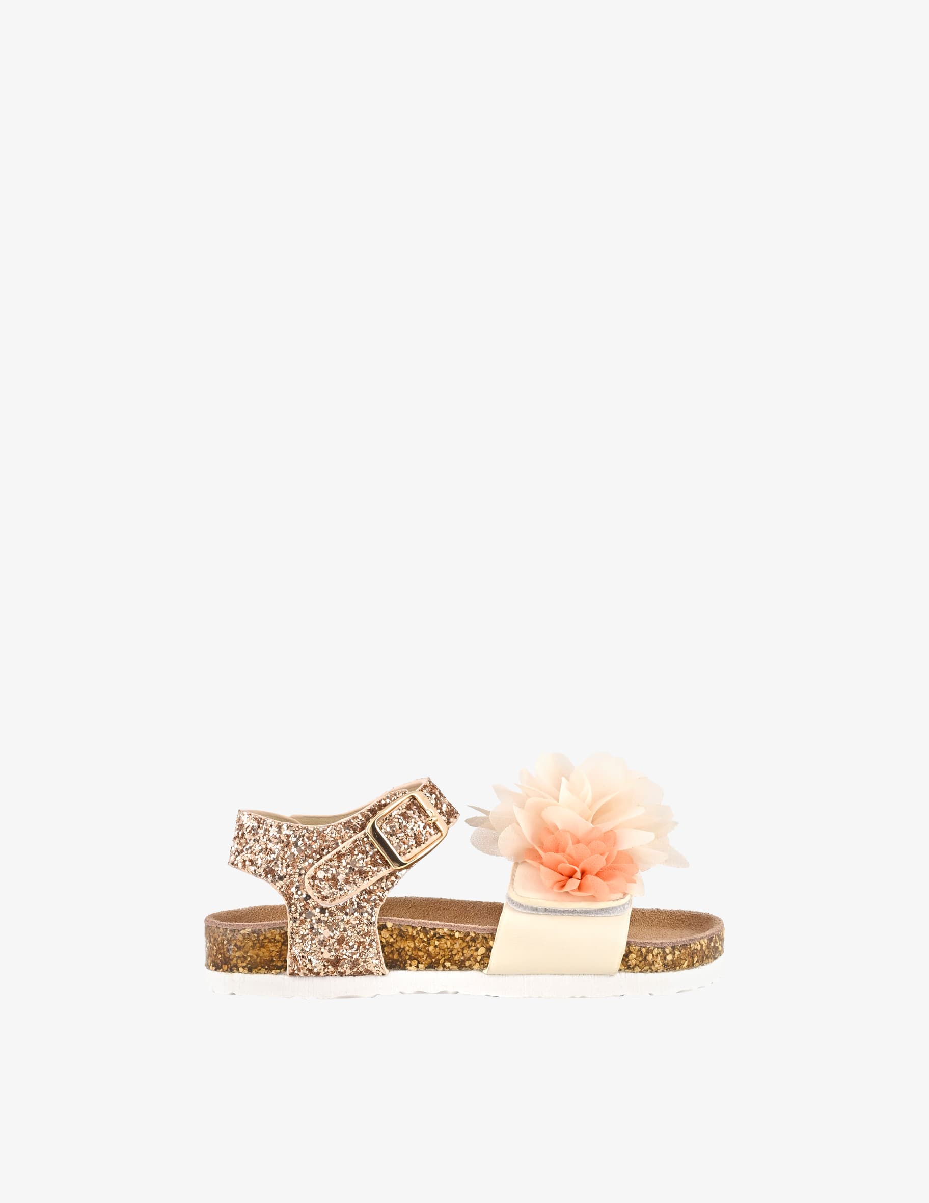 Colors Of California Sandali In Denim HC.BIOW09 Doppia Fascia