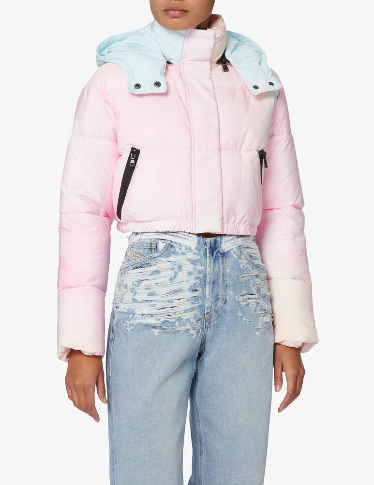 rinascente Canadian Nathalie short down jacket - Pink