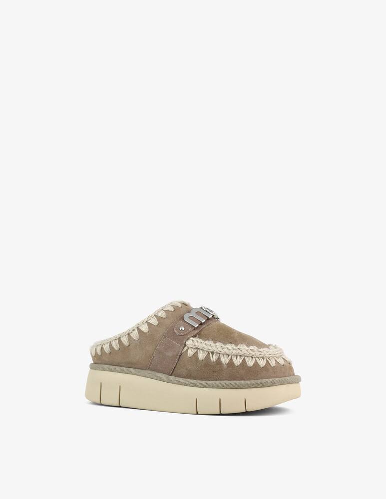 rinascente Mou Bounce clog metal  logo