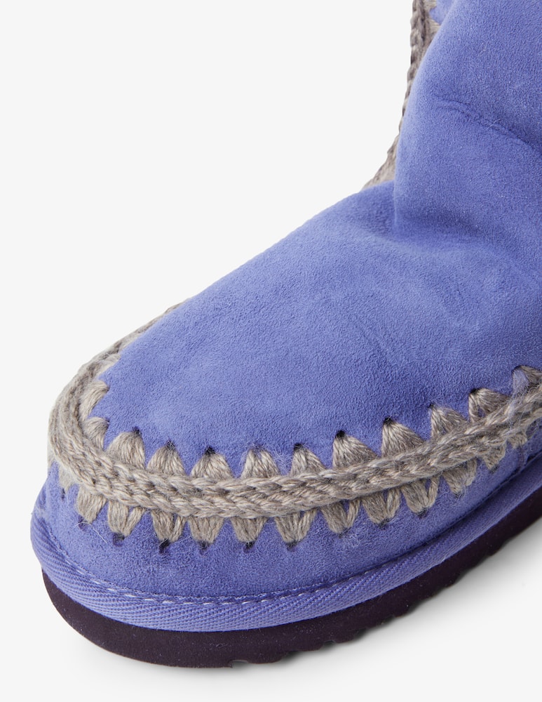 rinascente Mou Stivali in camoscio Eskimo logo stick