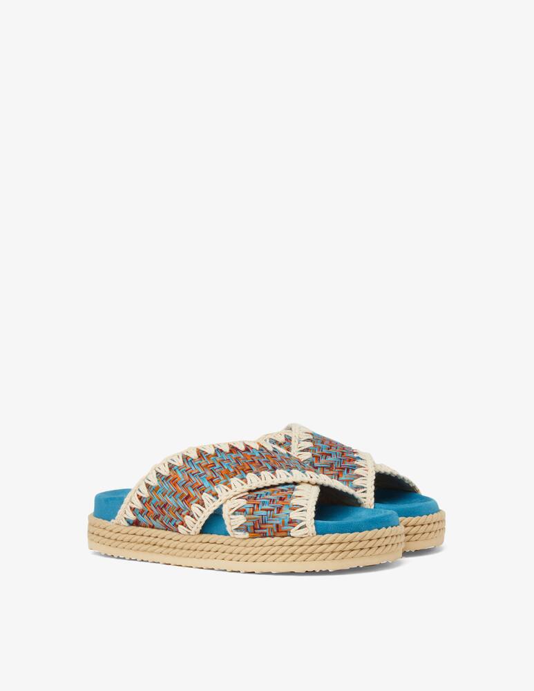 rinascente Mou Braided rope sandals