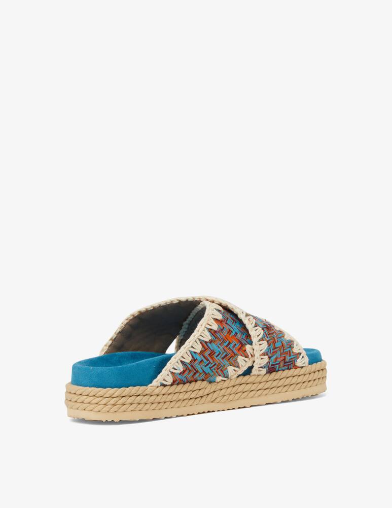 rinascente Mou Braided rope sandals