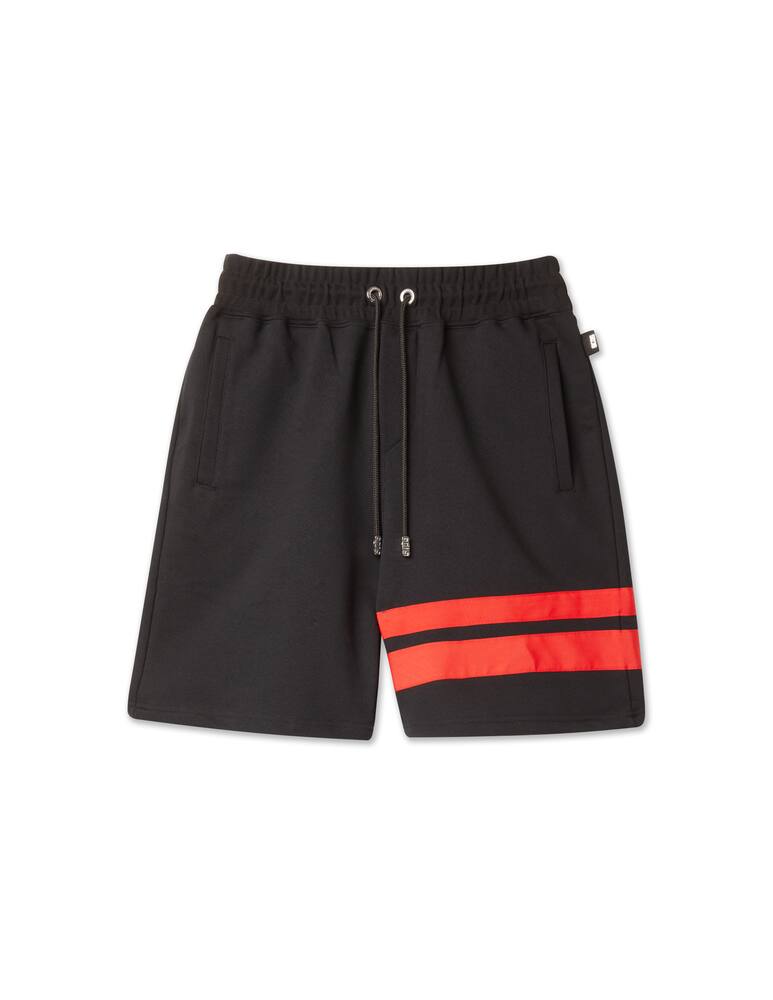 rinascente GCDS Pantaloncino in felpa regular con logo - nero