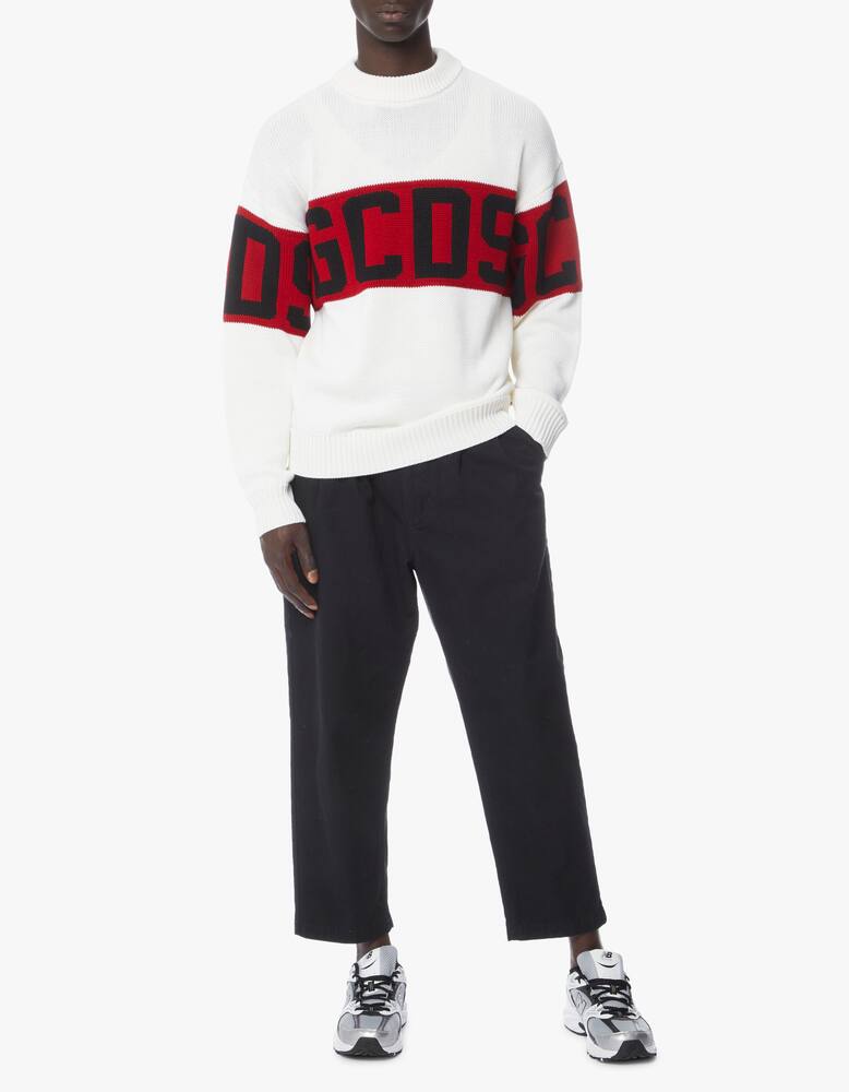 rinascente GCDS Logo roundneck sweater