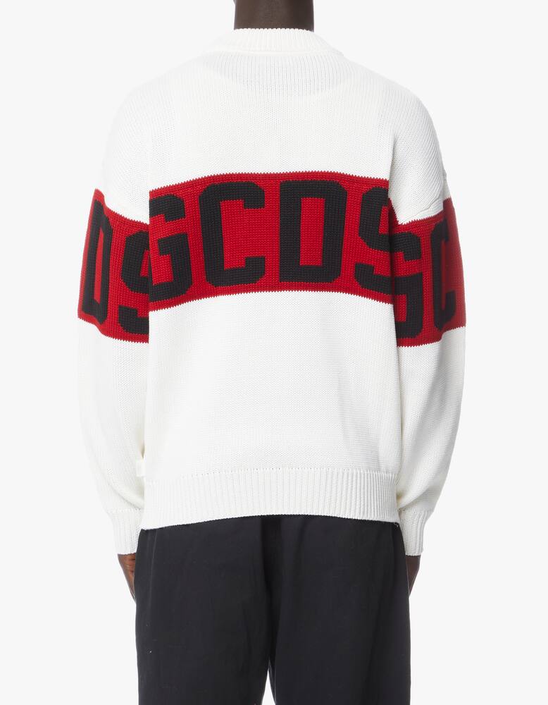 rinascente GCDS Logo roundneck sweater