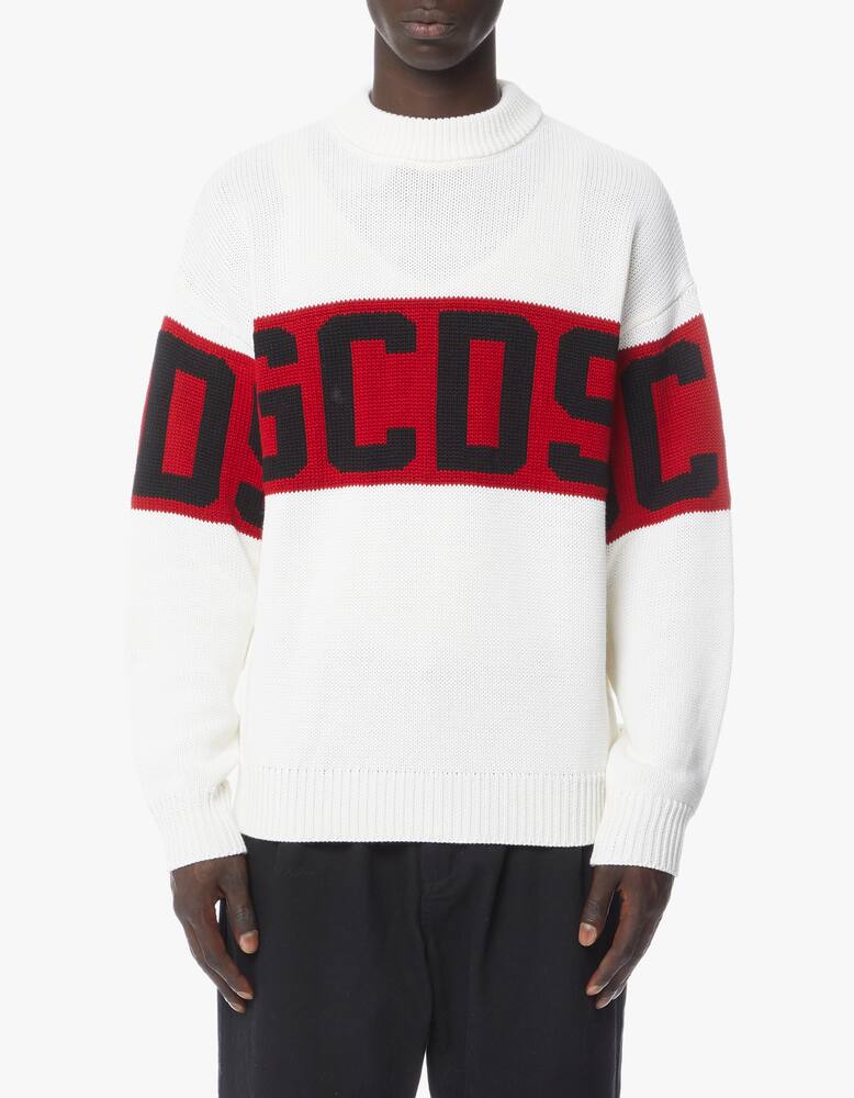 rinascente GCDS Logo roundneck sweater