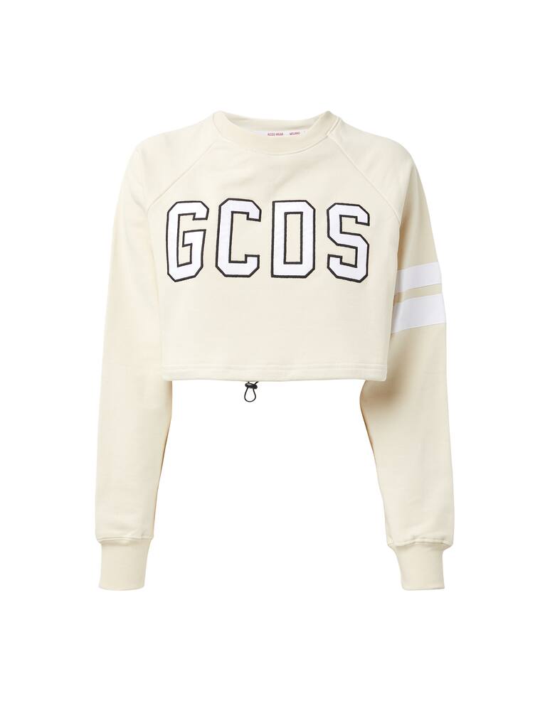 rinascente GCDS Cotton crop sweatshirt