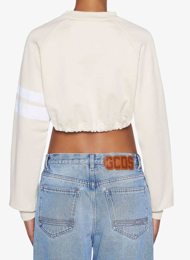 rinascente GCDS Cotton crop sweatshirt