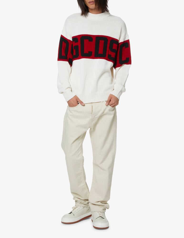 rinascente GCDS Band logo sweater 