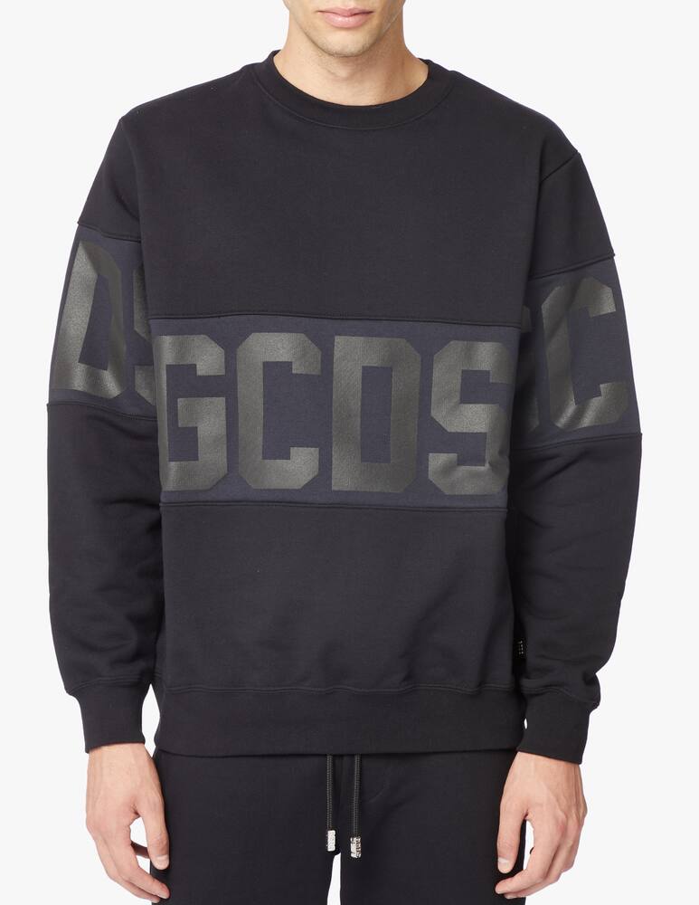 rinascente GCDS Band logo roundneck sweatshirt