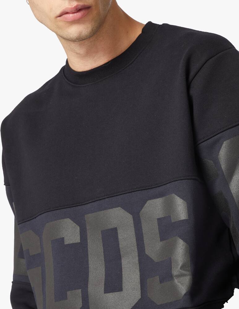 rinascente GCDS Band logo roundneck sweatshirt