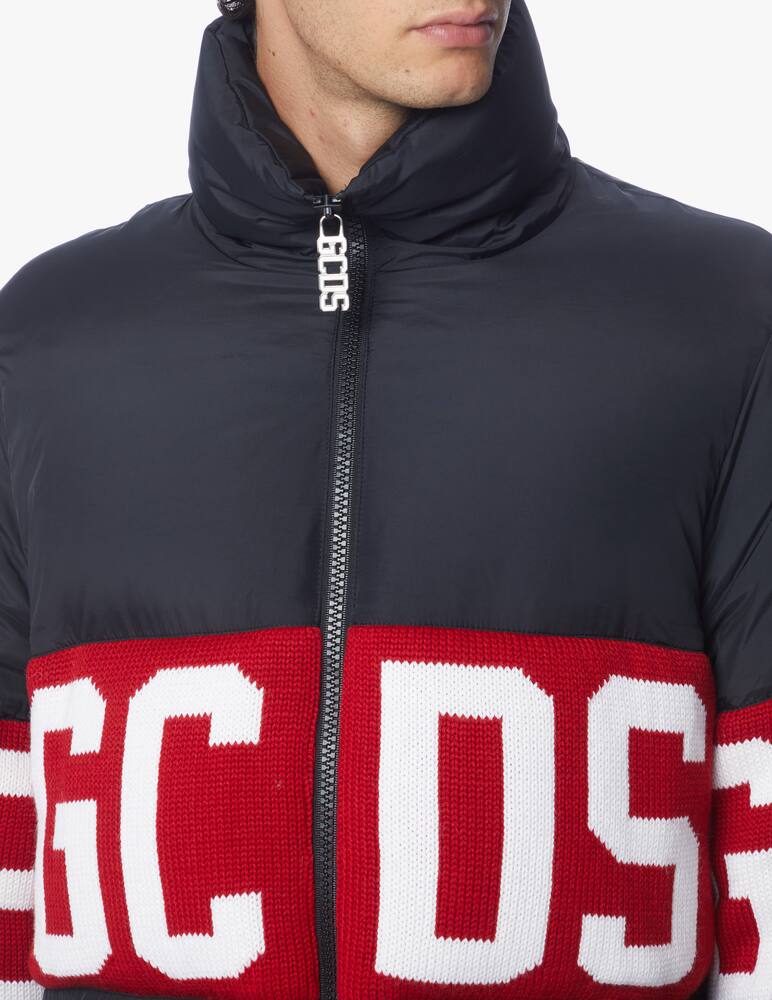 rinascente GCDS Piumino paffer logo band