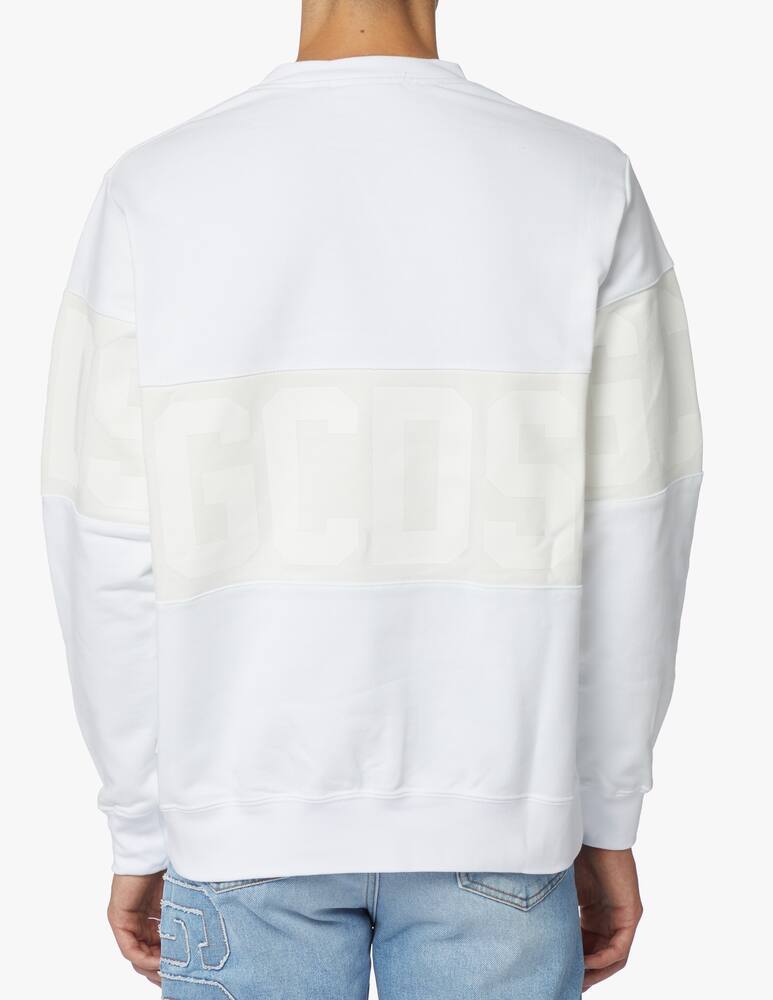 rinascente GCDS Band logo roundneck sweatshirt