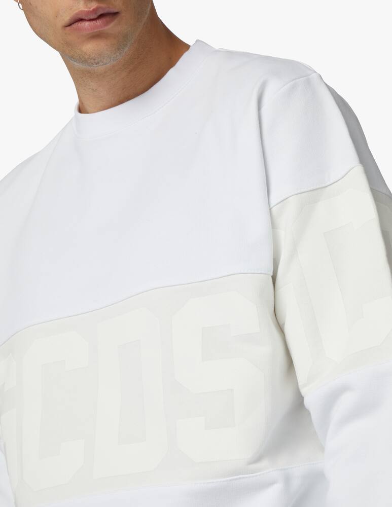rinascente GCDS Band logo roundneck sweatshirt
