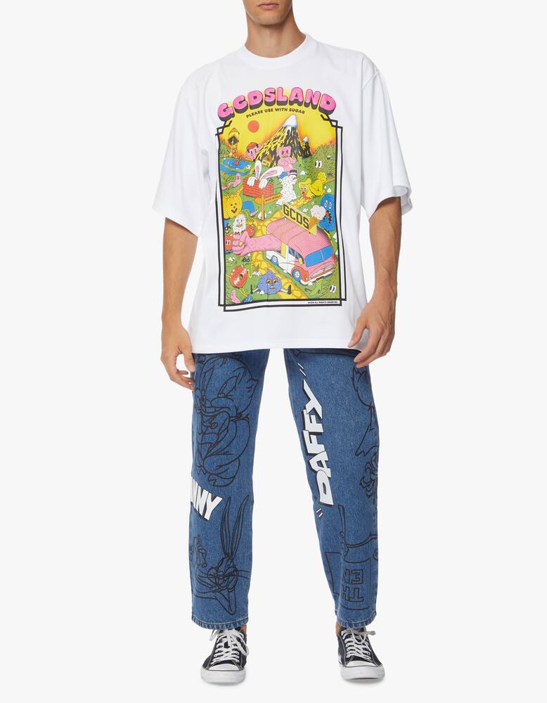 rinascente GCDS Maglietta over fit gcdsland