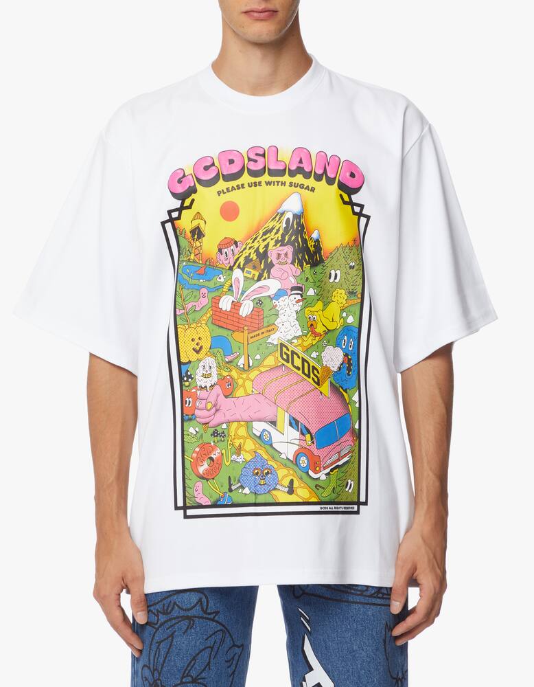 rinascente GCDS Maglietta over fit gcdsland