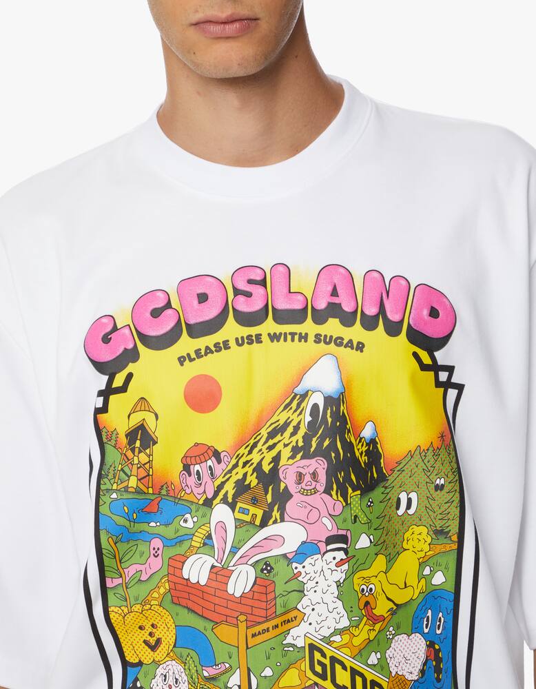 rinascente GCDS Maglietta over fit gcdsland