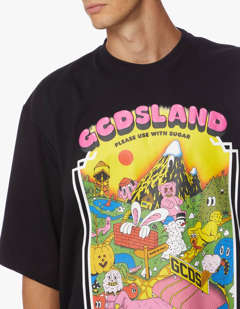 rinascente GCDS Gcdsland over fit t-shirt