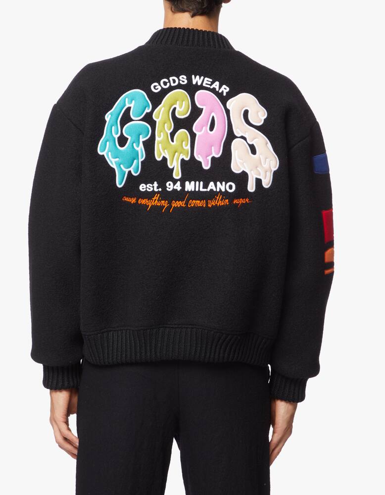 rinascente GCDS Patch candy bomber jacket