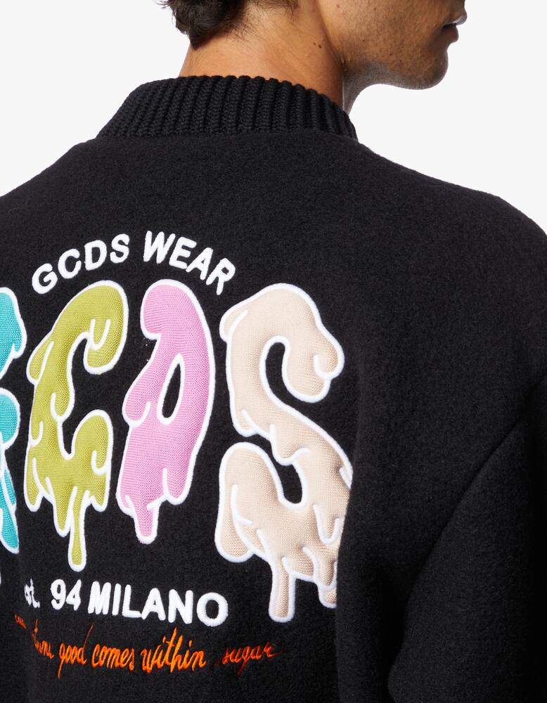 rinascente GCDS Patch candy bomber jacket