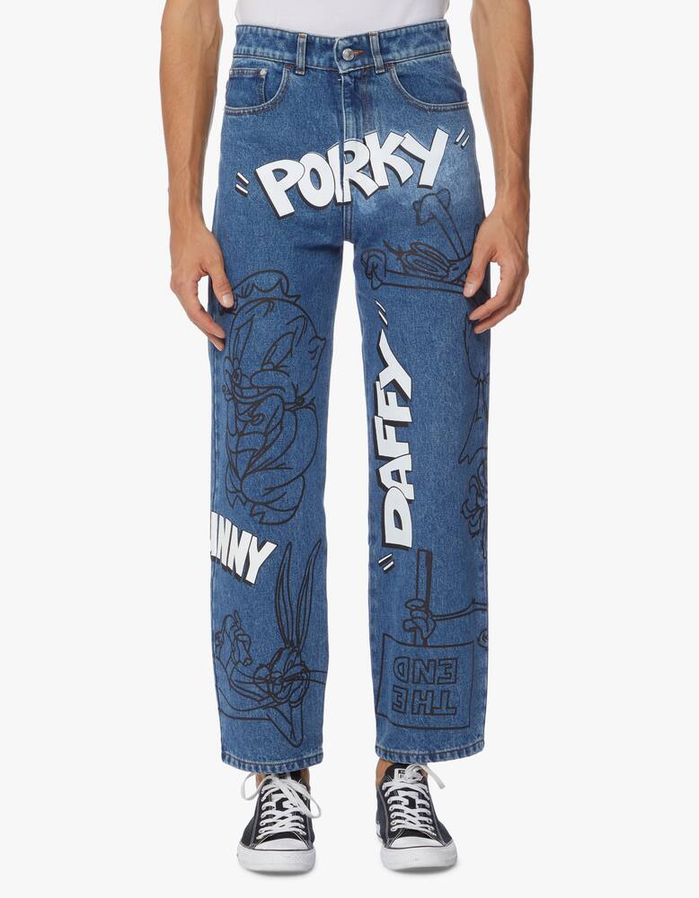 rinascente GCDS Jeans ultrawide looney tunes