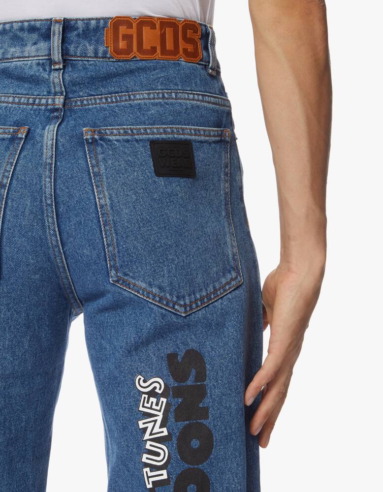 GCDS Jeans ultrawide looney tunes - immagine 5 GCDS Jeans ultrawide looney tunes - immagine 5