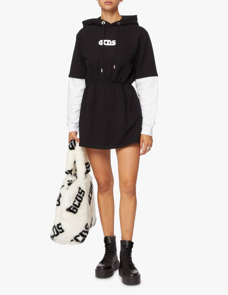 rinascente GCDS Abito con cappuccio in cotone
