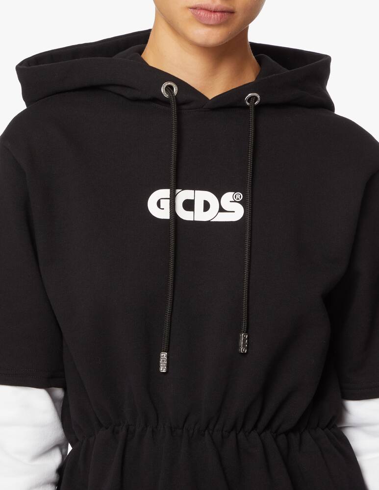 rinascente GCDS Abito con cappuccio in cotone