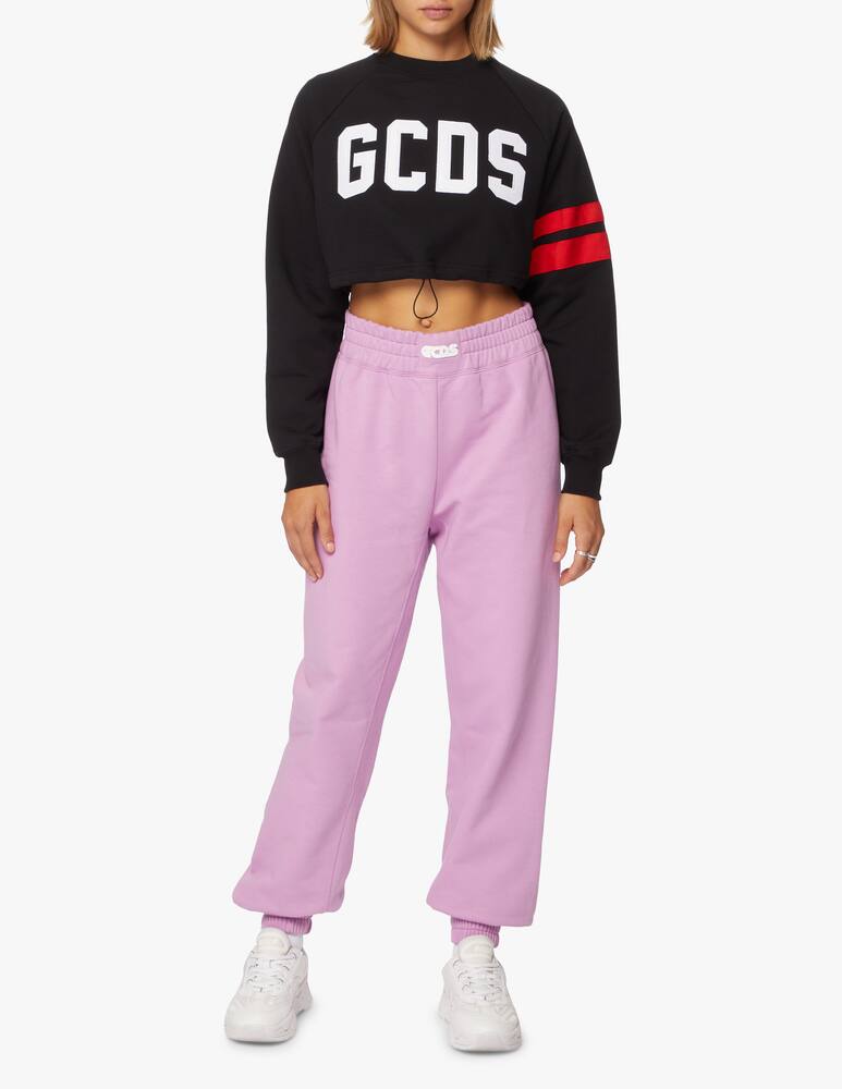 rinascente GCDS Cotton sweater with drawstring