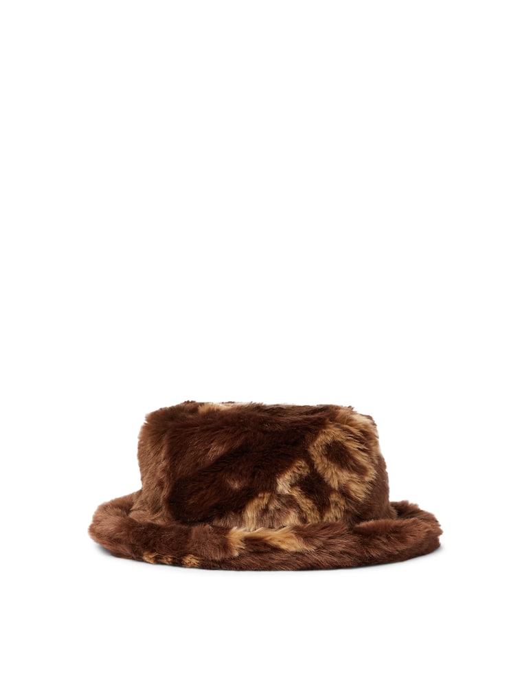 rinascente GCDS Fur fisherman hat