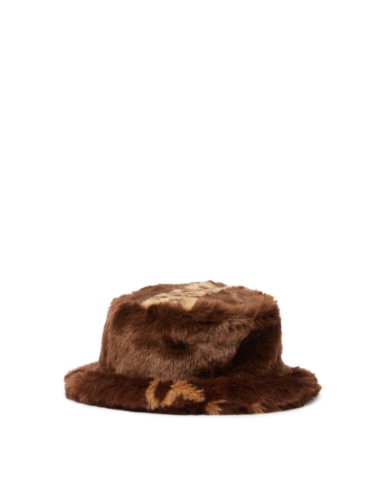 rinascente GCDS Fur fisherman hat