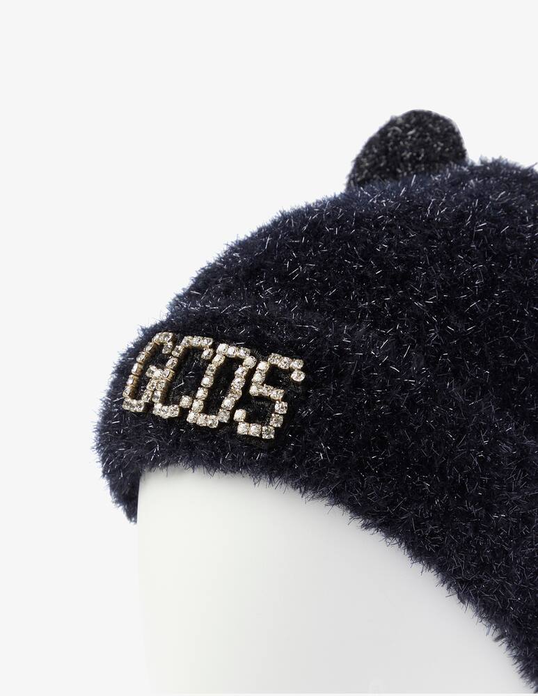 rinascente GCDS Beanie with ears - Black