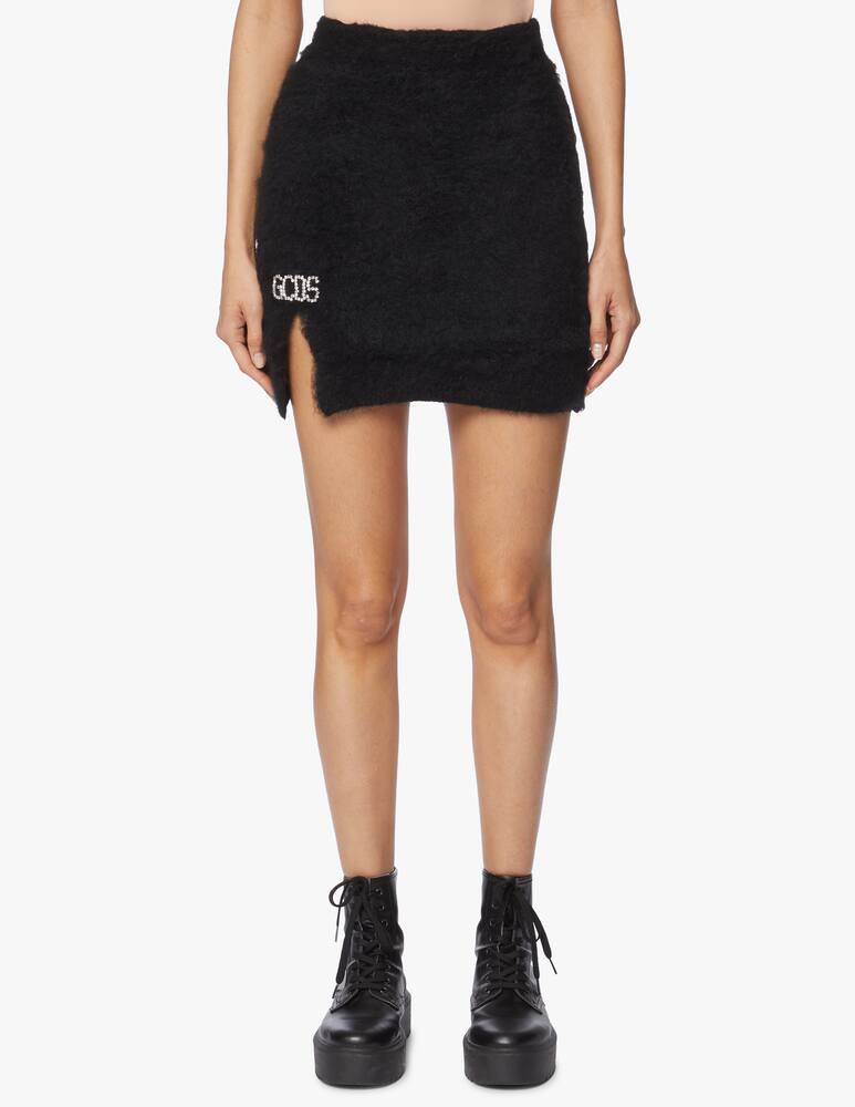 rinascente GCDS Mohair blend mini skirt