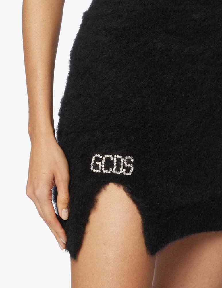 rinascente GCDS Mohair blend mini skirt