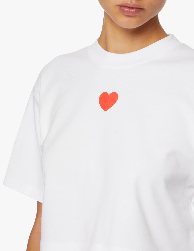 rinascente GCDS Cotton cropped t-shirt with logo