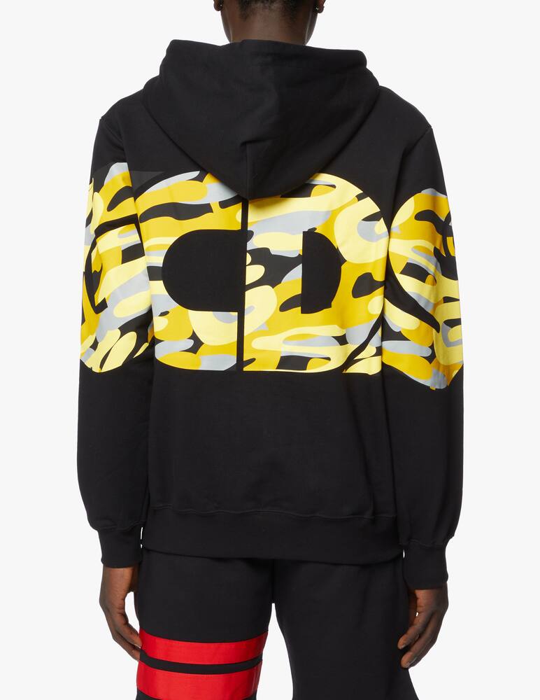rinascente GCDS Camo fzip hooded sweater - multi