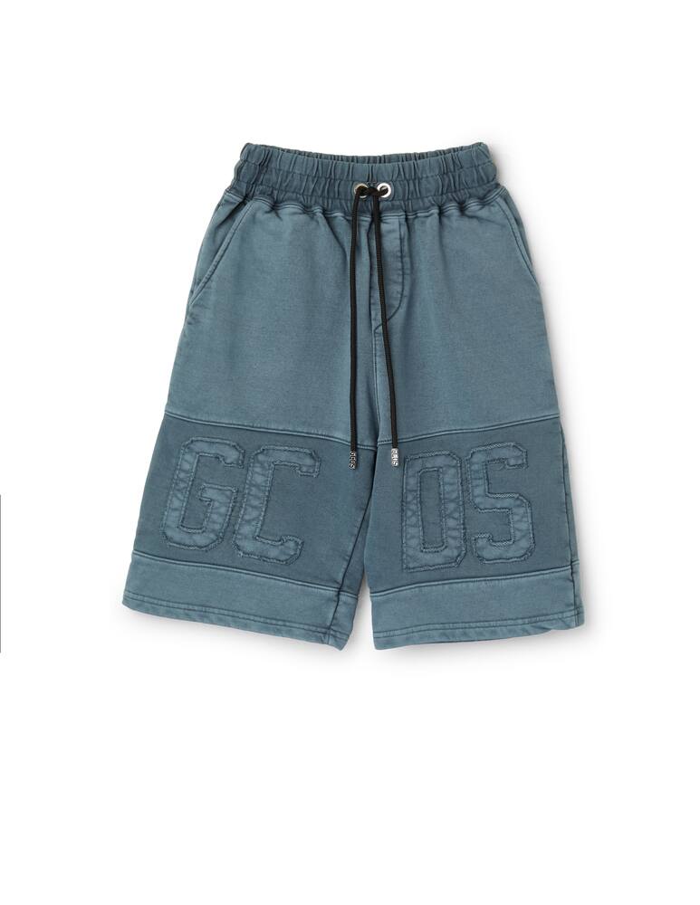 rinascente GCDS Pantaloncini in felpa overdyed - nero