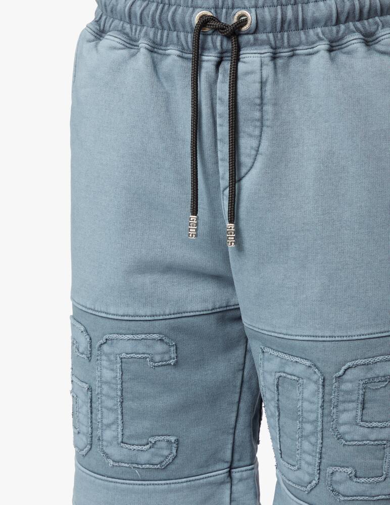 rinascente GCDS Pantaloncini in felpa overdyed - nero