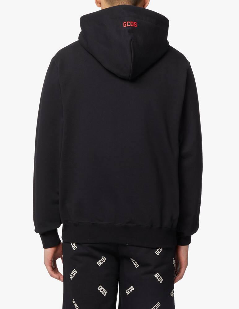 rinascente GCDS Eco basic felpa con cappuccio