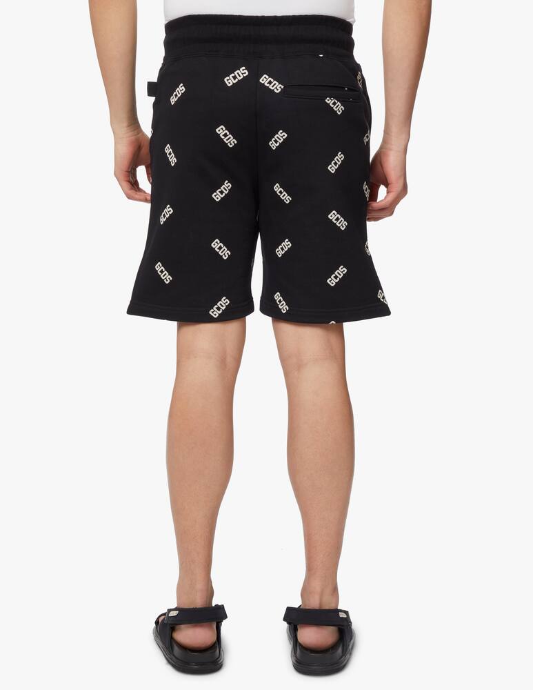 GCDS Logo ao sweatshorts - black - picture 3 GCDS Logo ao sweatshorts - black - picture 3