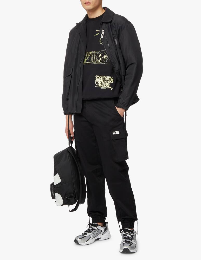 rinascente GCDS Maglietta one piece over in cotone - nero