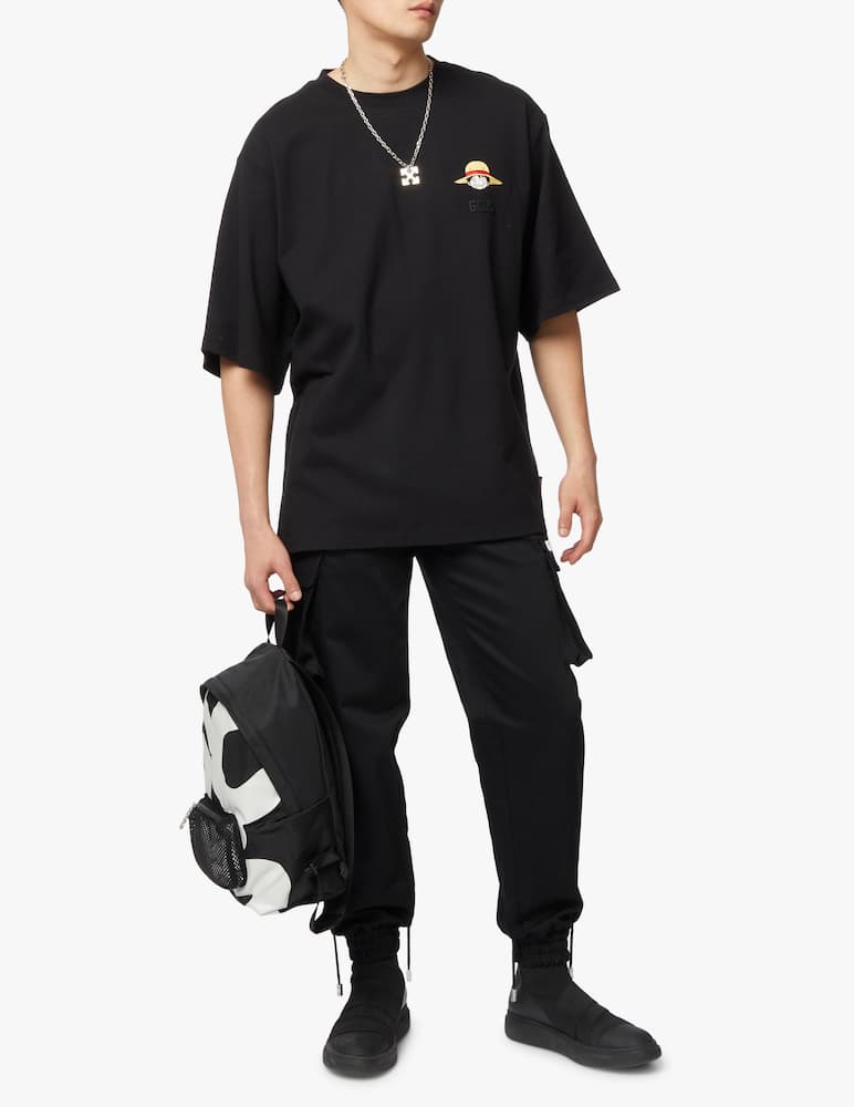 rinascente GCDS Maglietta manica corta patch - nero