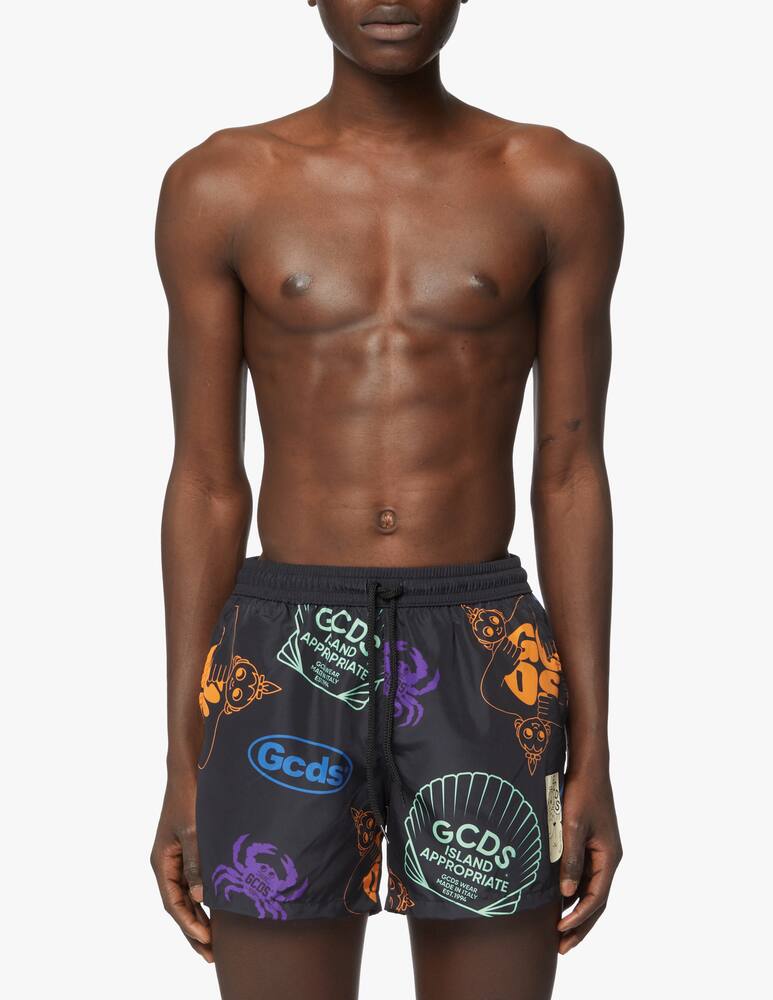 rinascente GCDS Shell swim - black