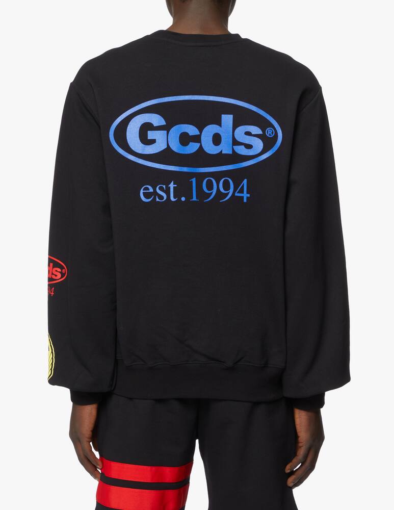 rinascente GCDS Maglietta regular shell in cotone - nero