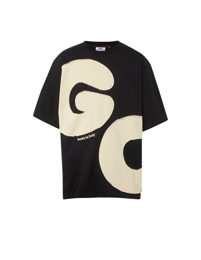 rinascente GCDS Andy logo t-shirt - black