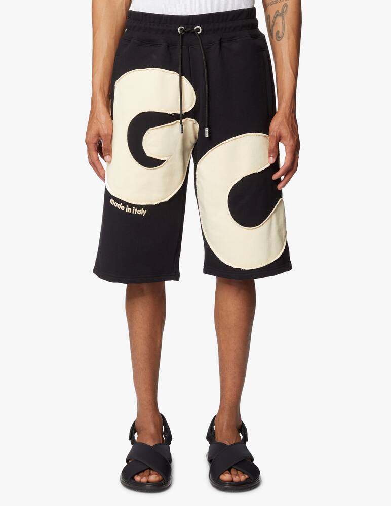 rinascente GCDS Pantaloncini in felpa andy logo - nero