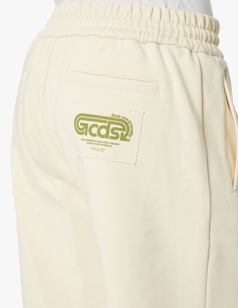 rinascente GCDS Pantaloncini in felpa logo - bianco